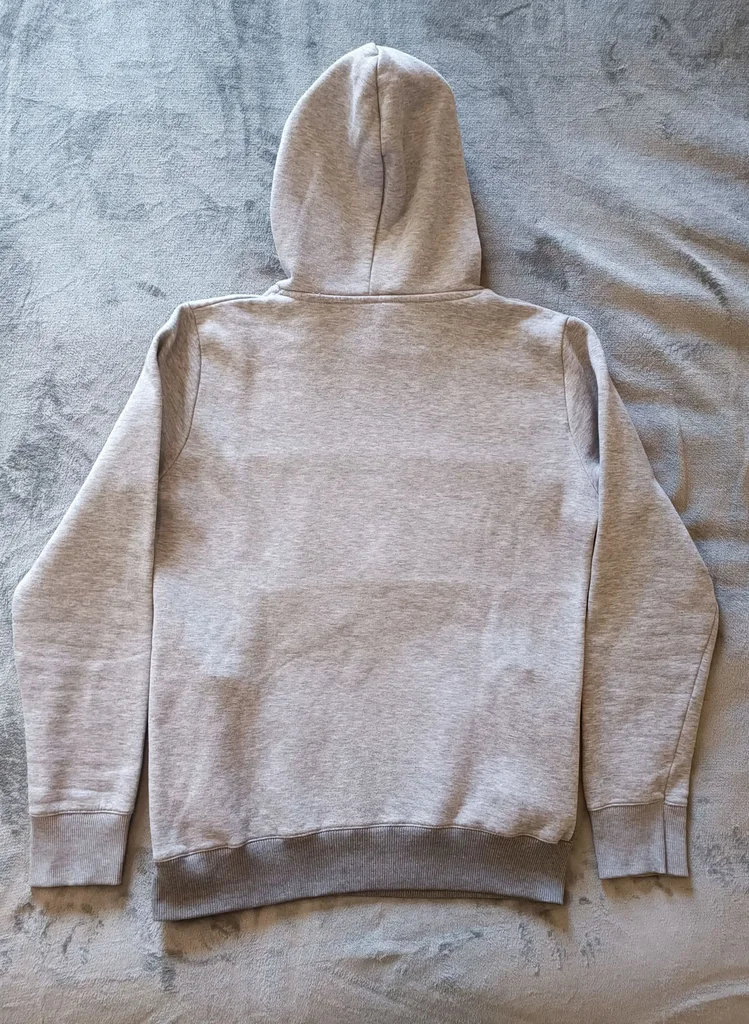 Levi's hoodie pullover size L in very good condition with a gradient color from gray to red – photo 6